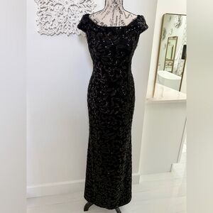 Elegant Black Evening Dress